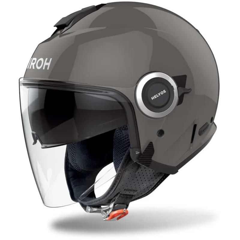 Bestseller Casco Moto Jet Airoh HELYOS COLOR Grigio Scuro Lucido