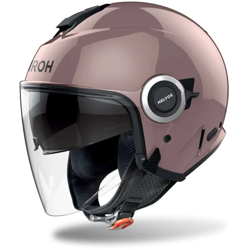 Offerta Del Giorno Casco Moto Jet Airoh HELYOS COLOR Rosa Metallico