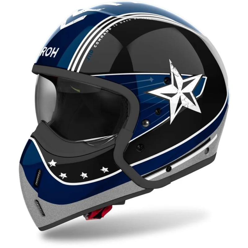 Casco Moto Jet Airoh J110 COMMAND Octane Lucido Novità