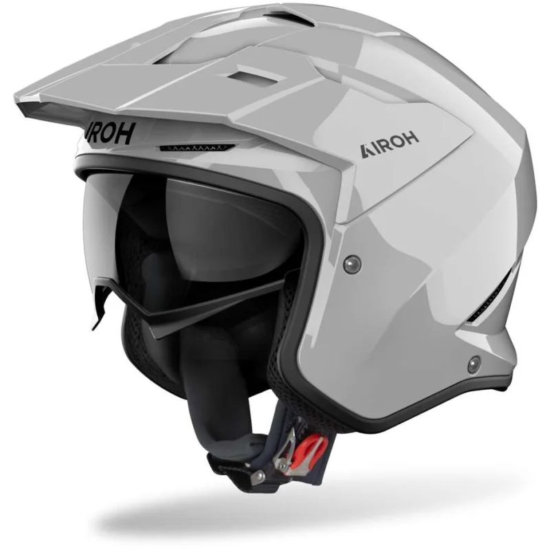 Economico Casco Moto Jet Airoh KOMBAKT COLOR Concrete Scuro Lucido