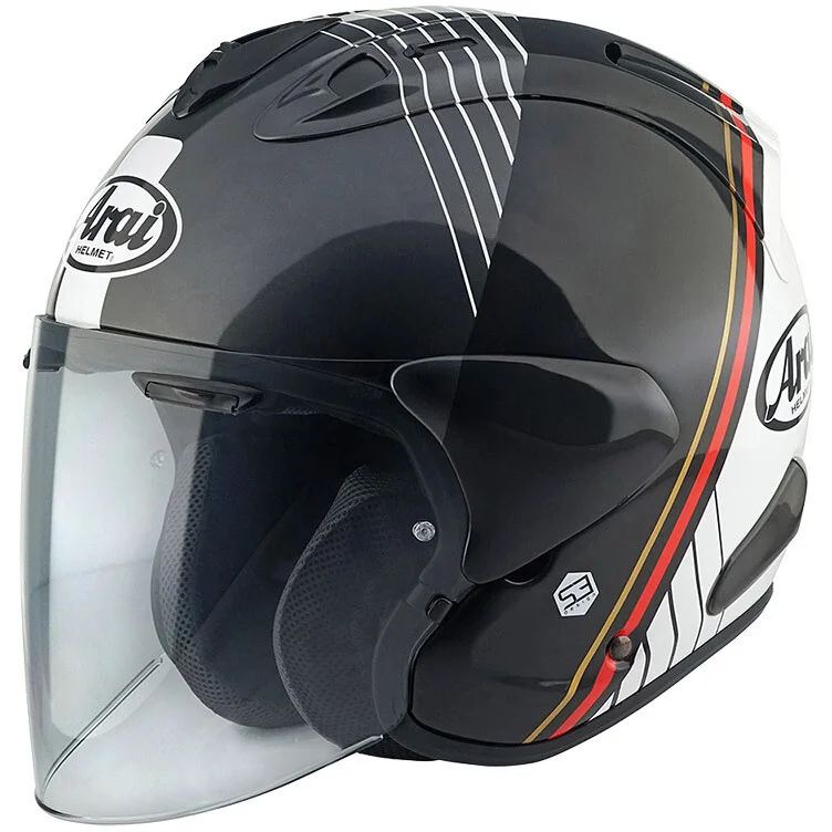Popolare Casco Moto Jet Arai SZ-R EVO Temu Bianco