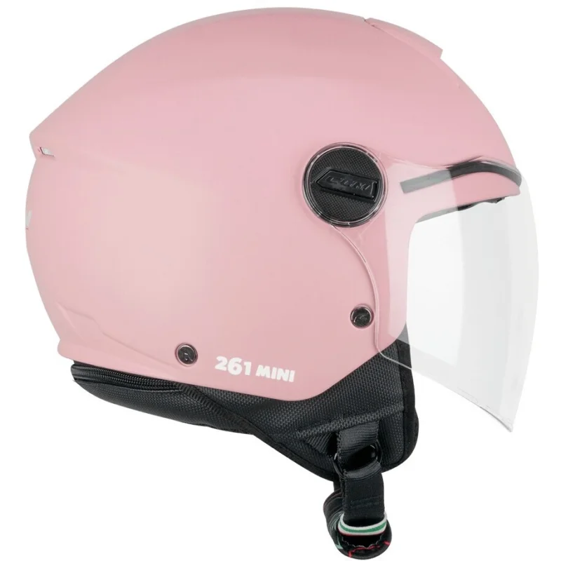 Casco Moto Jet Bambino CGM 261a MINI MONO Rosa Opaco Prezzo Ridotto
