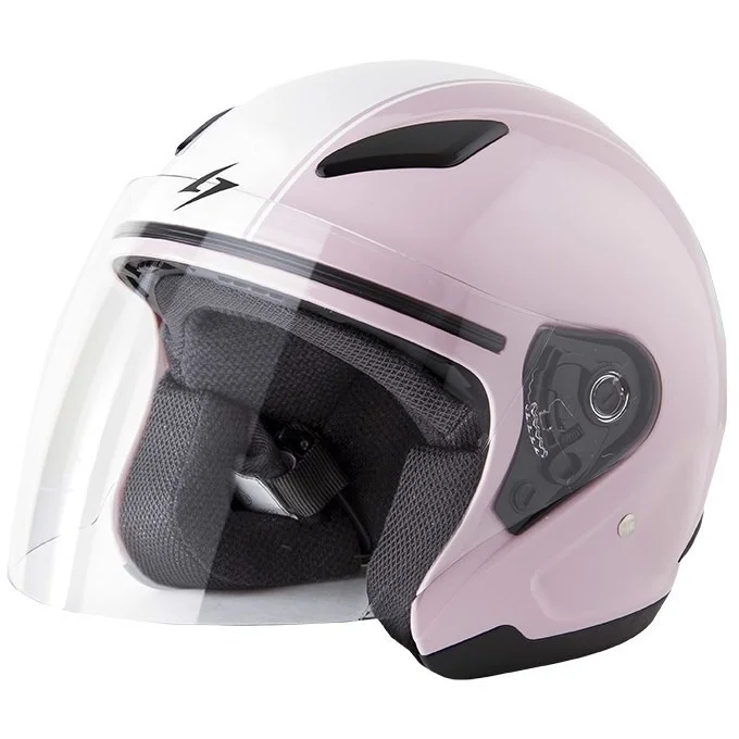 Subito Disponibile Casco Moto Jet Bambino Stormer Flash Kid Rosa
