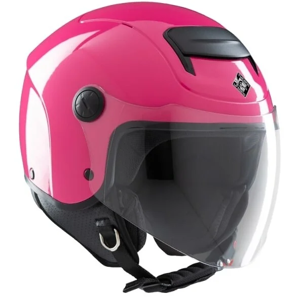 Casco Moto jet Bambino Tucano Urbano EL'KID 1208 Rosa Lucido Offerta Speciale