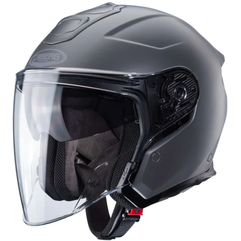 Casco Moto Jet Caberg FLYON II Opaco Grigio Offerta Del Giorno