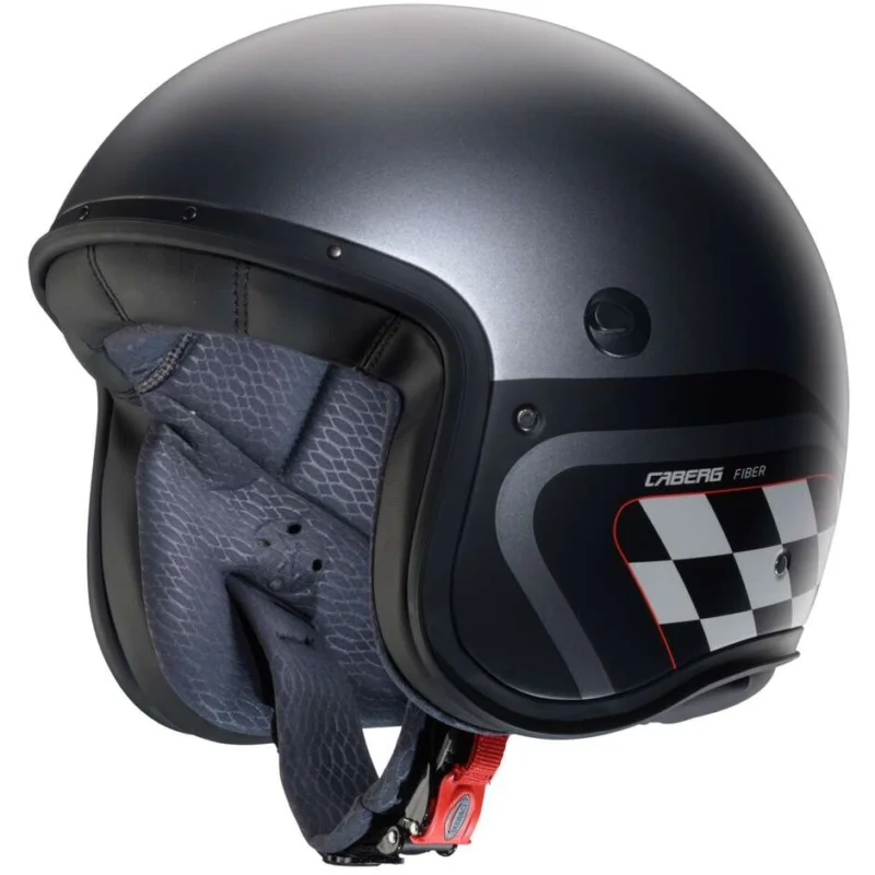 Compra Adesso Casco Moto Jet Caberg FREERIDE X DAYTONA Opaco Gun Metal Nero Bianco
