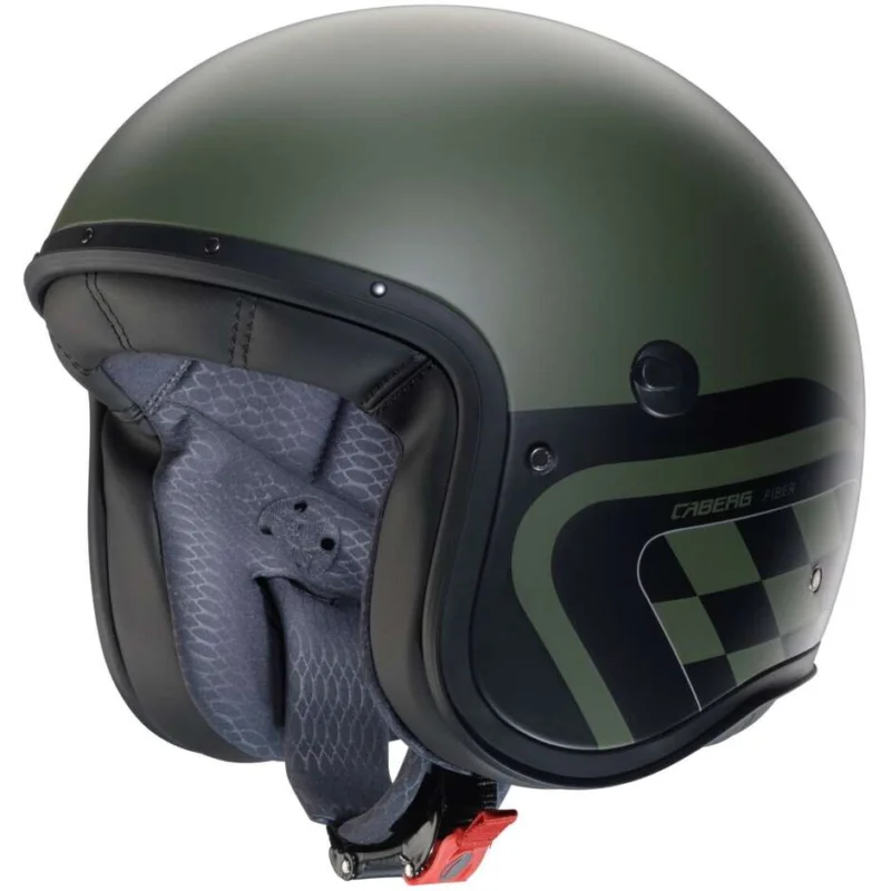 Casco Moto Jet Caberg FREERIDE X DAYTONA Opaco MILITARY Verde Nero Silver Offerta Del Giorno
