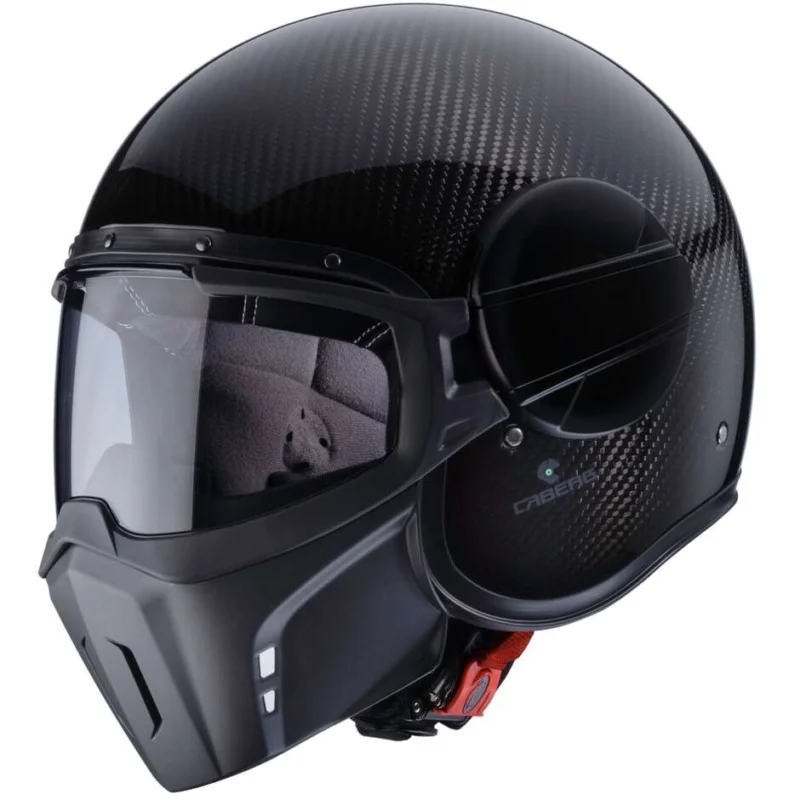 Casco Moto Jet Caberg GHOST X CARBON Lucido Prezzo Scontato
