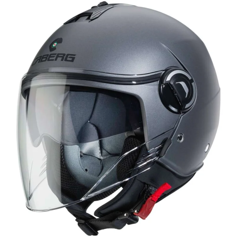 Ultima Occasione Casco Moto Jet Caberg RIVIERA V4X Grigio Opaco