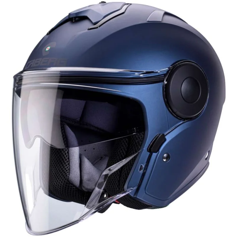 Casco Moto Jet Caberg SOHO Blue Jeans Opaco Pagamento Sicuro