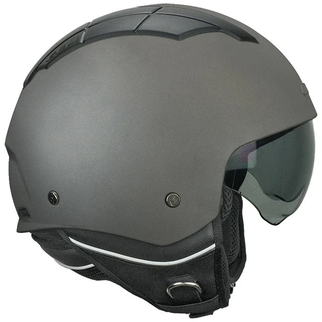 Casco Moto Jet CGM 111a SLOT MONO Antracite Satinato Prezzo Conveniente