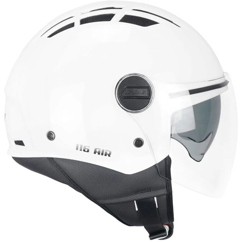 Promo Stagionale Casco Moto Jet CGM 116A AIR MONO Bianco