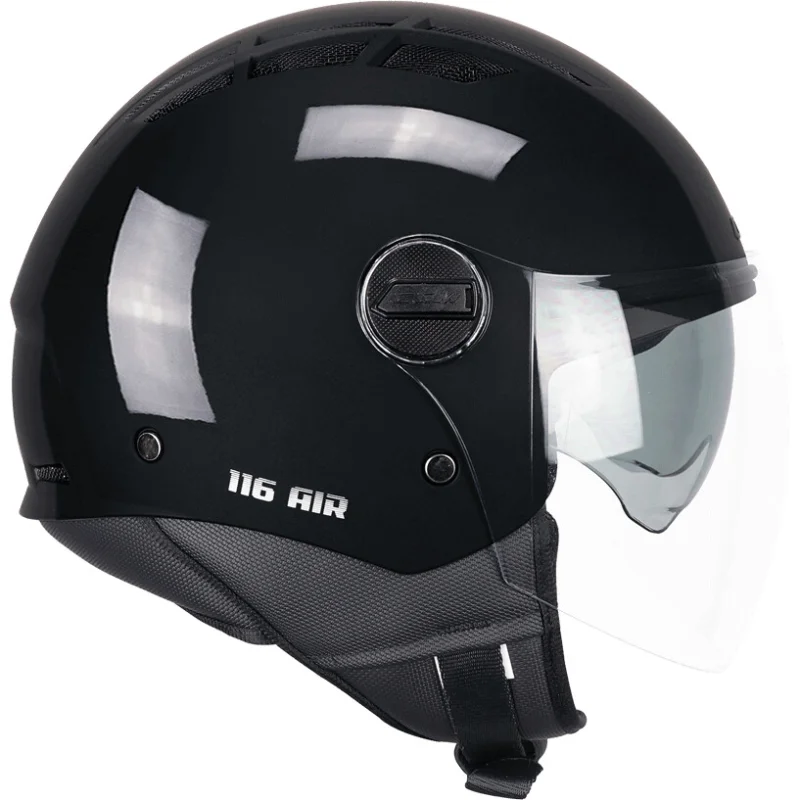Occasione Casco Moto Jet CGM 116A AIR MONO Nero