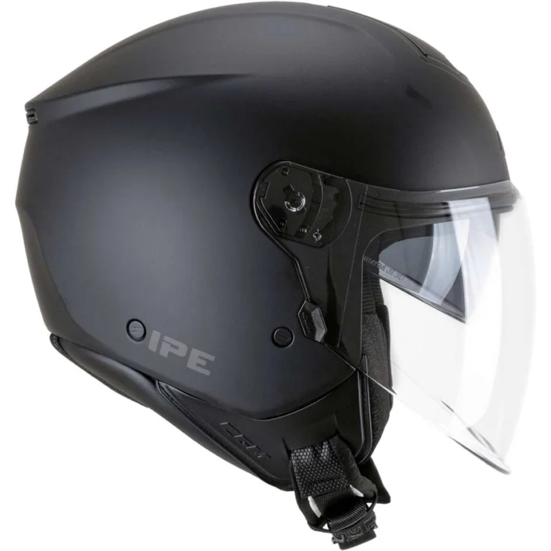 Must-Have Casco Moto Jet CGM 126A IPE MONO Nero opaco