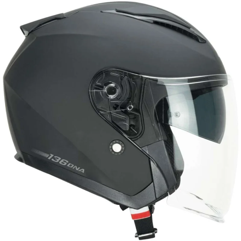 Casco Moto Jet CGM 136A DNA MONO Nero opaco Economico