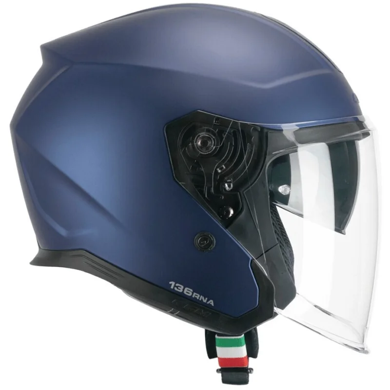 Casco Moto Jet CGM 136A RNA MONO Blu satinato Offerta