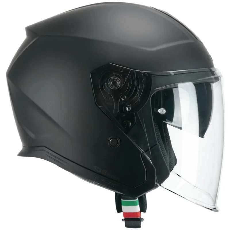 Casco Moto Jet CGM 136A RNA MONO Nero opaco Occasione