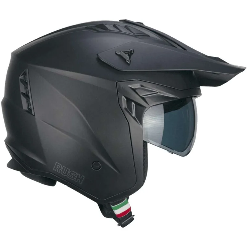Offerta Del Giorno Casco Moto Jet CGM 155A RUSH MONO Nero opaco