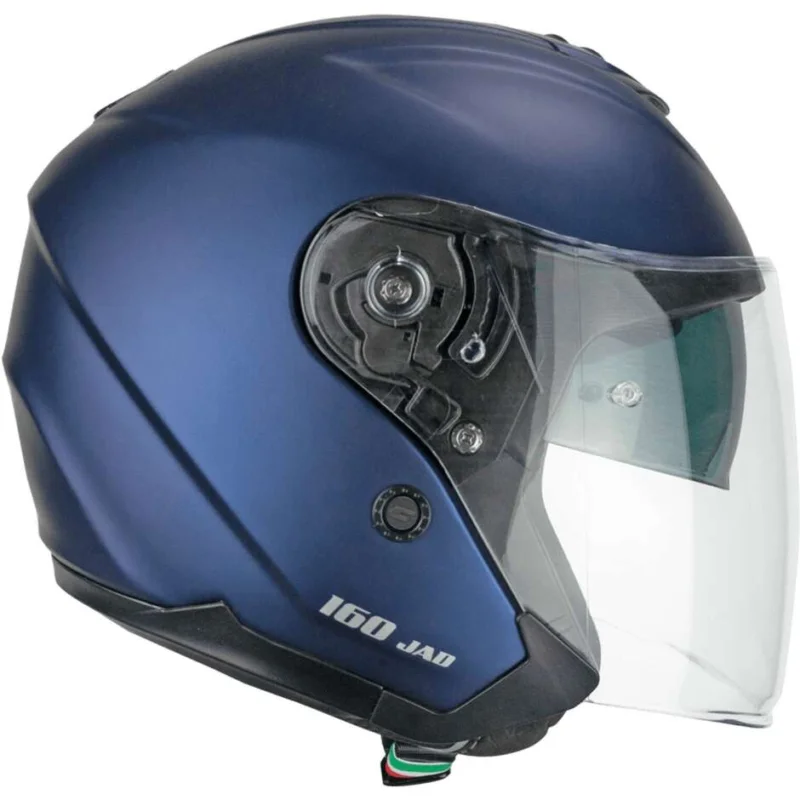 Saldi Casco Moto Jet CGM 160A JAD MONO Blu satinato