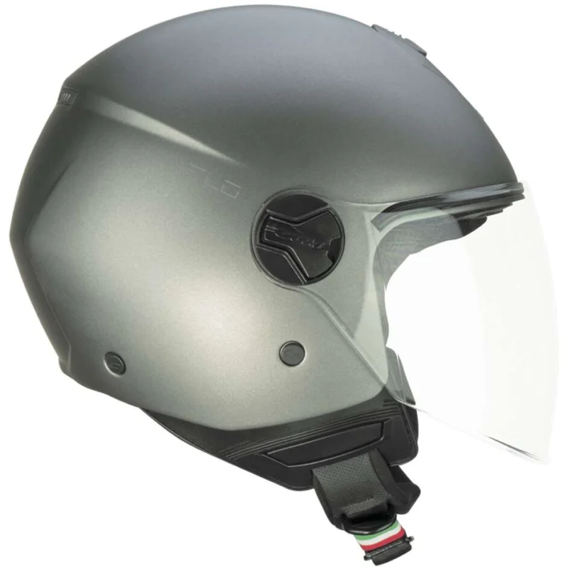 Casco Moto Jet CGM 167A FLO MONO Antracite Satinato - Visiera Lunga Vendita Finale