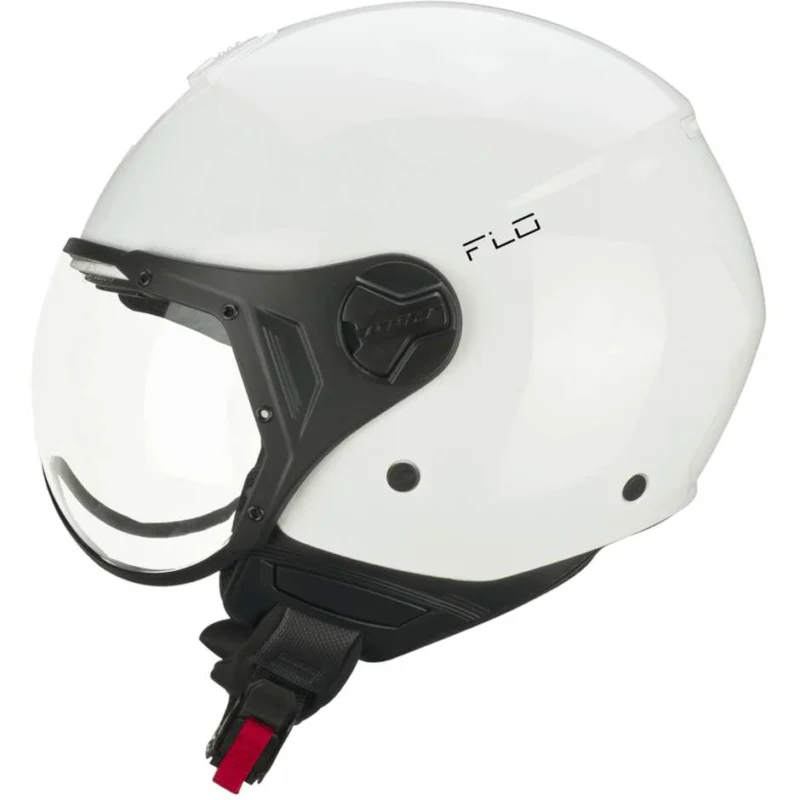 Casco Moto Jet CGM 167A FLO MONO Bianco - Visiera Sagomata Economico