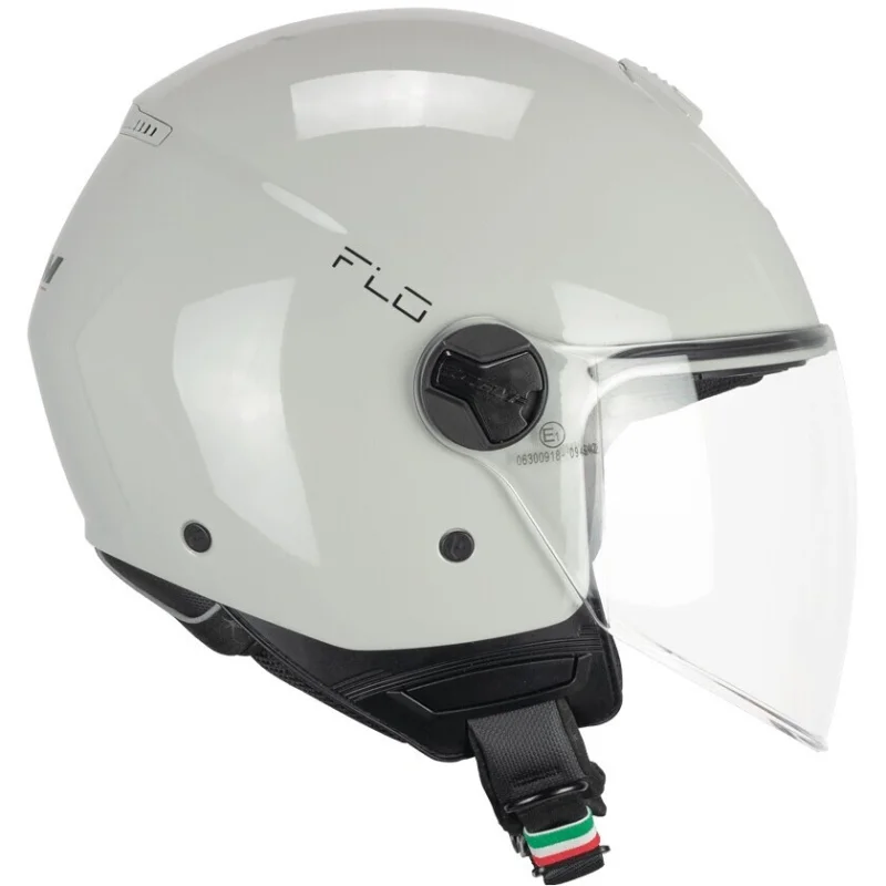 Must-Have Casco Moto Jet CGM 167A FLO MONO Bigio lunga