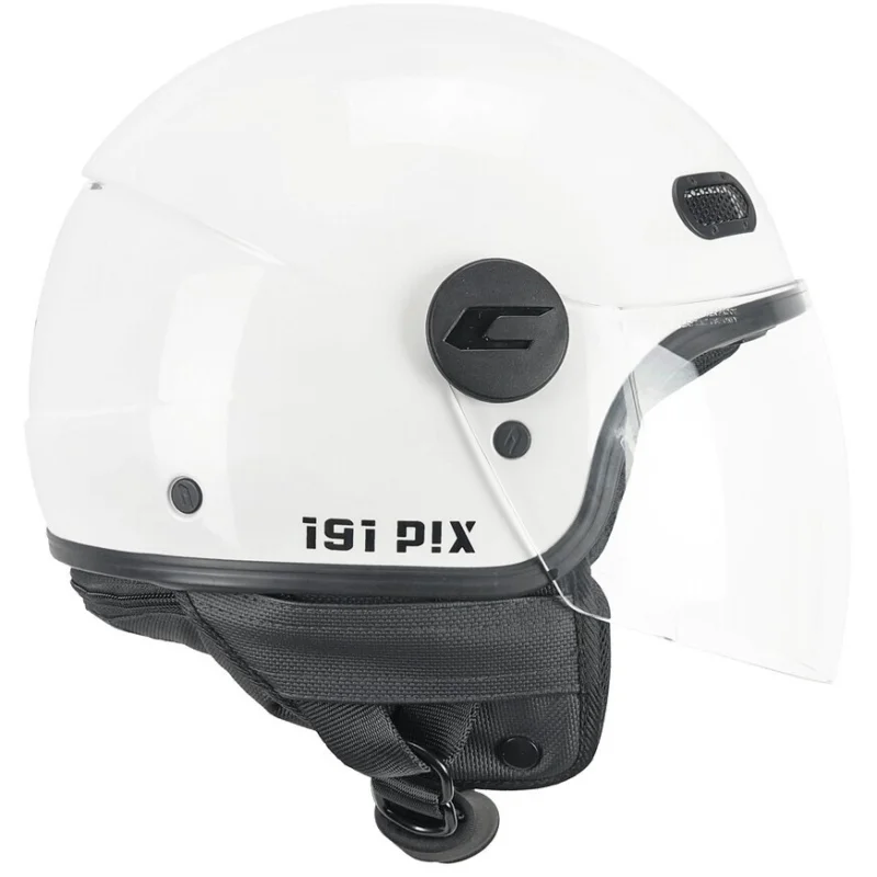 Compra Oggi Stesso Casco Moto Jet CGM 191A PIX MONO Bianco lunga