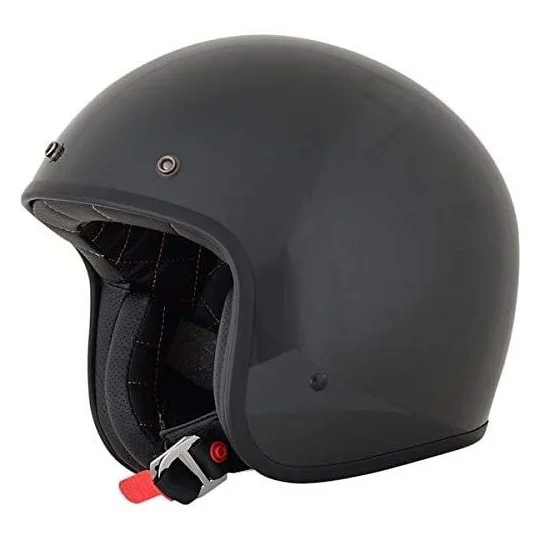 Casco Moto Jet Custom AFX FX-76 Solid Magnetic Lucido Direttamente Dal Produttore
