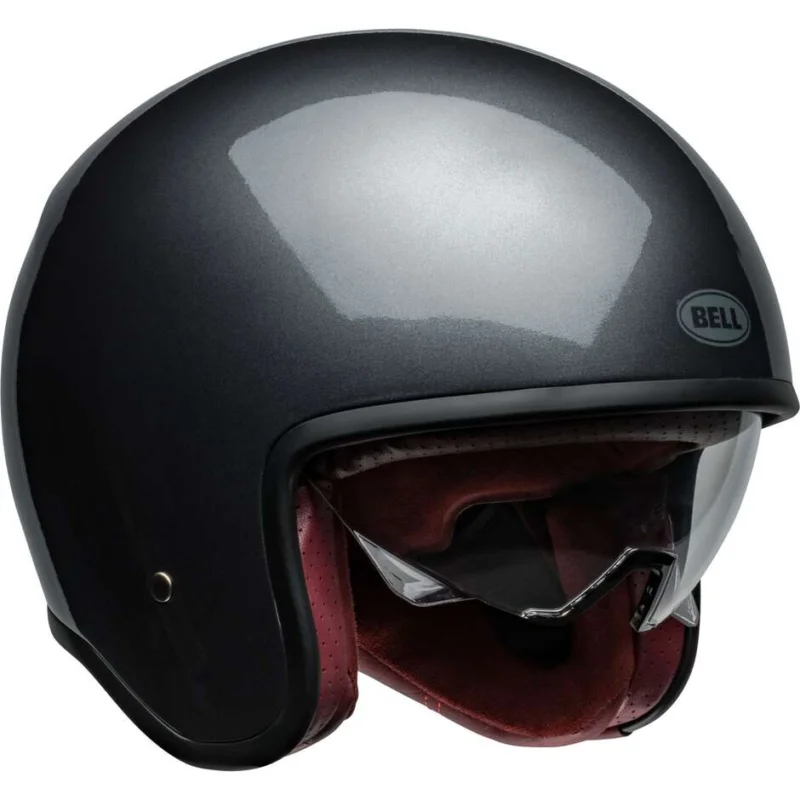 Promozione Casco Moto Jet Custom Bell TX501 STARSHIP Grigio