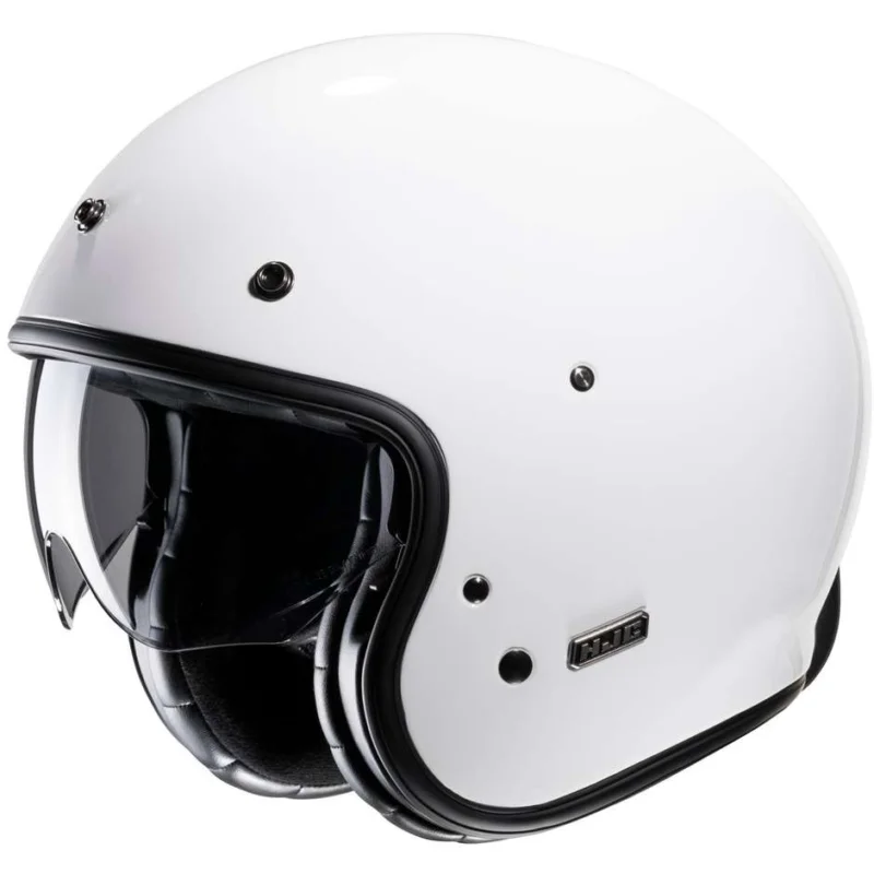 Casco Moto Jet Custom Hjc V31 Bianco Vendita Finale