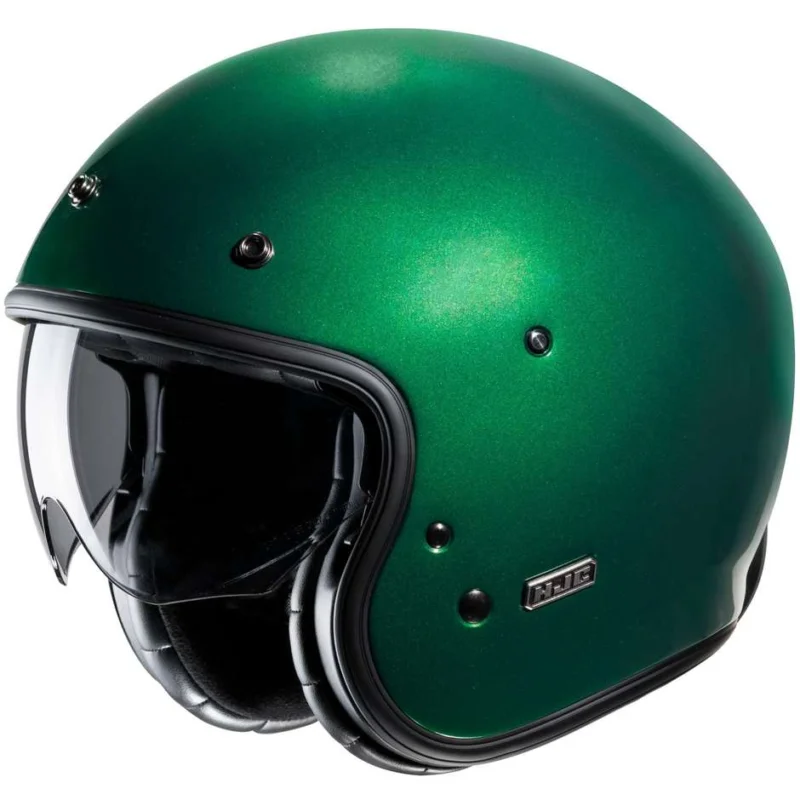 Occasione Imperdibile Casco Moto Jet Custom Hjc V31 Deep Verde