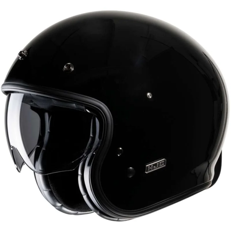 Ultimissimo Modello Casco Moto Jet Custom Hjc V31 Nero