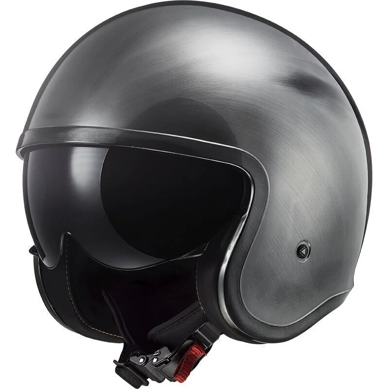 Offerta Limitata Casco Moto Jet Custom Ls2 OF599 SPITFIRE 2 JEANS Lucido