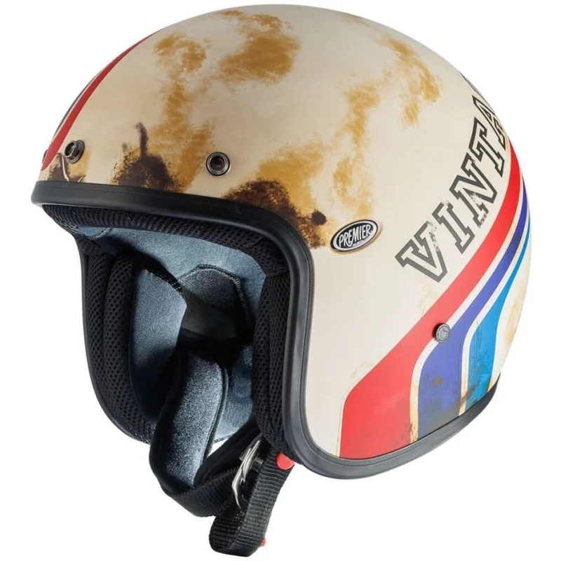 Ultima Occasione Casco Moto Jet Custom Premier CLASSIC BTR12BM