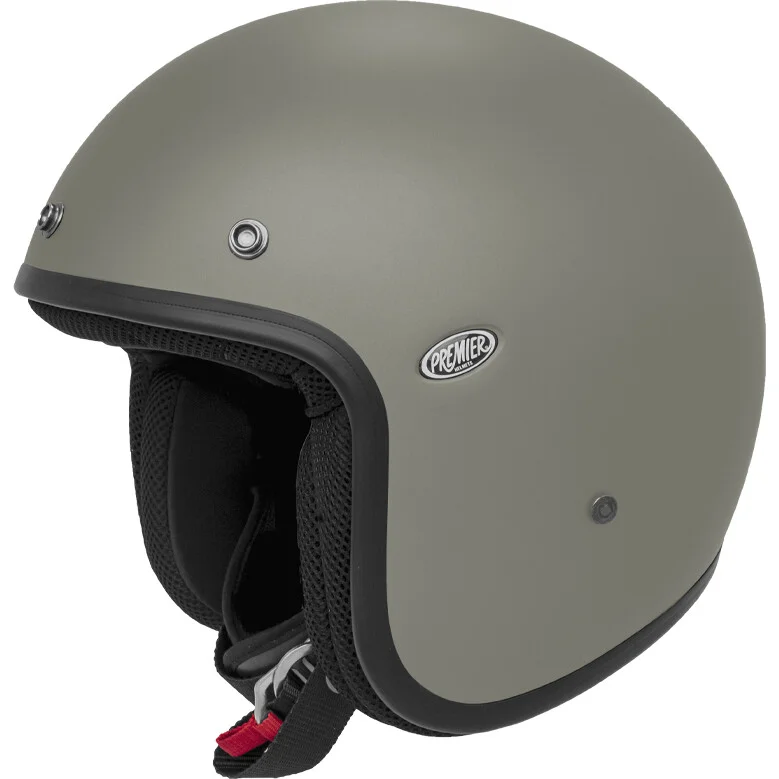 Casco Moto Jet Custom Premier CLASSIC MILY BM Spedizione Espresso