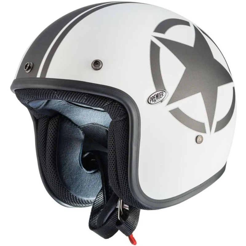 A Buon Prezzo Casco Moto Jet Custom Premier CLASSIC STAR 8 BM