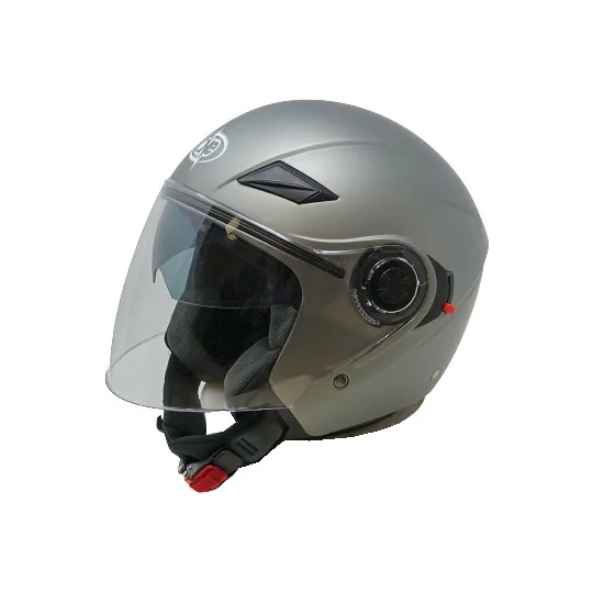 Casco Moto Jet Doppia Visiera One Alfa Multi Titanio Opaco Subito Disponibile