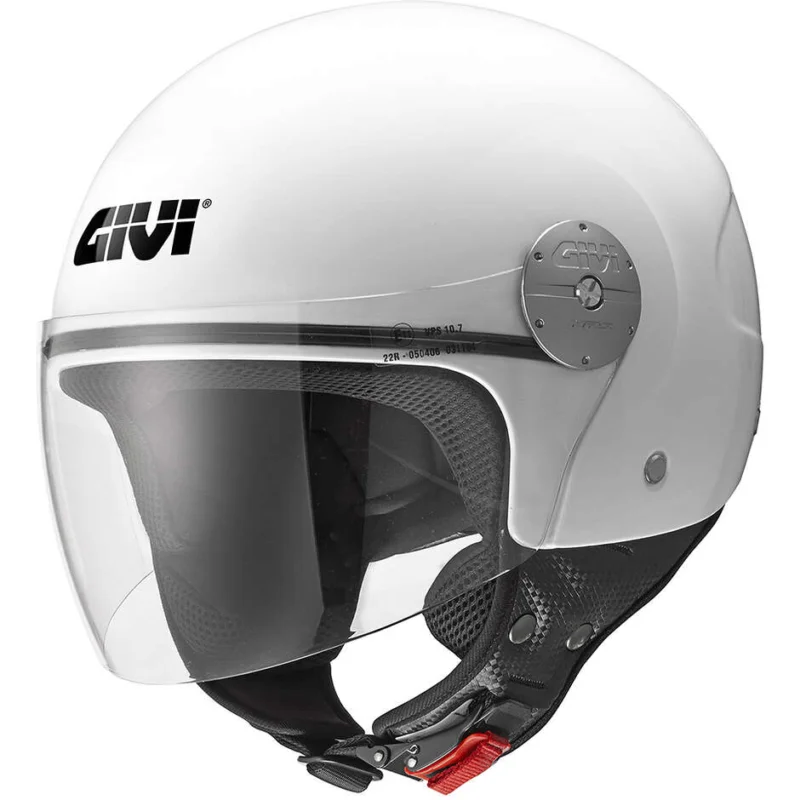 Casco Moto Jet Givi 10.7 EvoBianco Lucido Subito Disponibile