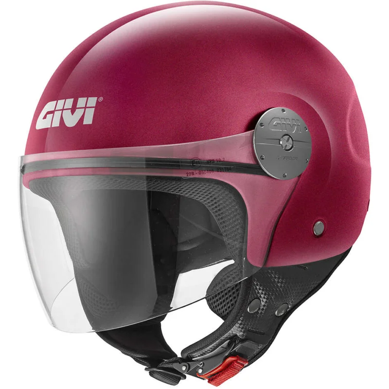 Nuovo Arrivo Casco Moto Jet Givi 10.7 EvoBordeaux