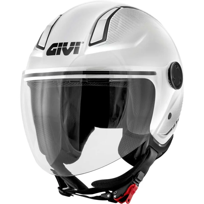 Casco Moto Jet Givi 11.7B Bianco Lucido Solo Oggi