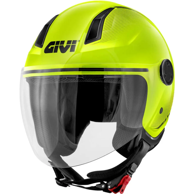 Sconto Casco Moto Jet Givi 11.7B LIME Lucido