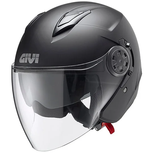 Casco Moto Jet Givi 12.3 Stratos Nero Opaco Saldi