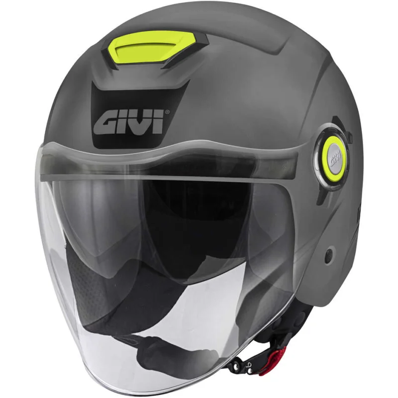 Casco Moto Jet Givi 12.5B Grigio Lucido Prezzo Basso