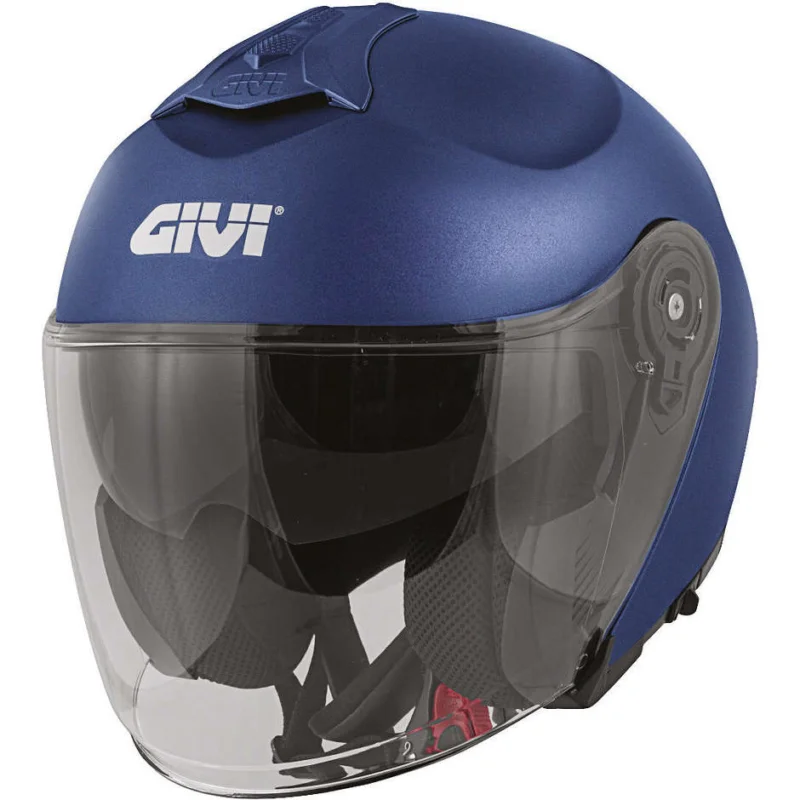 Offerta Del Giorno Casco Moto Jet Givi X.22 Planet Monocolore Doppia Visiera Blu opaco