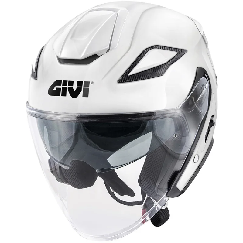 Casco Moto Jet Givi X29 FIBRA Bianco Lucido Economico