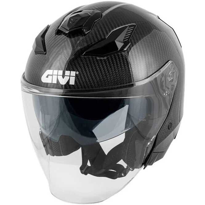 Offerta Lampo Casco Moto Jet Givi X31 CARBONIO Lucido