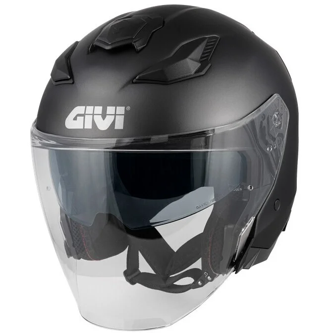 Offerta Del Giorno Casco Moto Jet Givi X31 FIBRA Nero Opaco