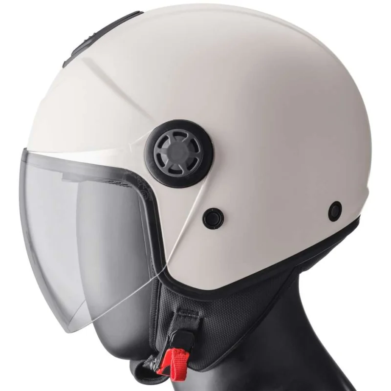 Casco Moto Jet Gms Gelato Vaniglia Popolare