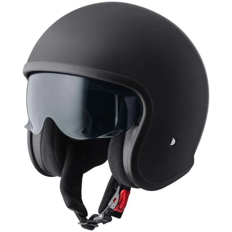 Casco Moto Jet GMS Ride nero opaco Prezzo Ridotto