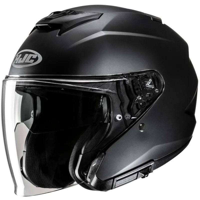 Più Venduto Casco Moto Jet Hjc i31 Semi Flat Nero